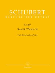 Lieder Volume 10, Low Voice & Piano