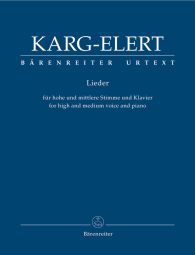 Songs for High and Medium Voice and Piano