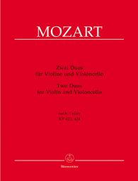 Two Duos for Violin and Violoncello after K.423, K.424