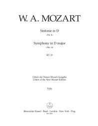 Symphony No.4 in D major (K.19) (Viola)