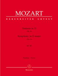 Symphony No.8 in D major (K.48) (Full Score)