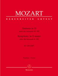 Symphony in D major based on the Serenade K.250 (248b) (Full Score)