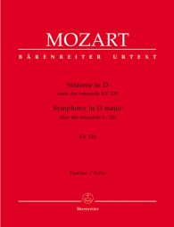 Symphony in D major based on the Serenade K.320 (Full Score)