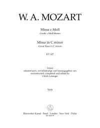Missa in C minor (K.427) (Great Mass in C minor) (Viola)