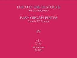 Easy Organ Pieces from the 19th Century, Book 4
