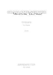 Itineraire for Piano