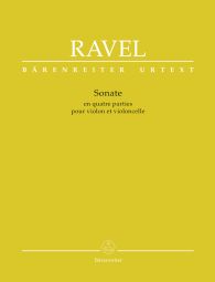 Sonata for Violin and Violoncello (2 Playing Scores)