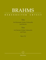 Trio for Clarinet (Viola), Violoncello & Piano in A minor Op.114