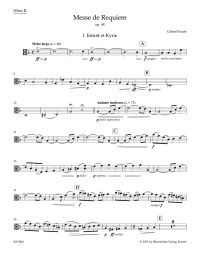 Requiem Op.48 (full orchestral version 1900) (Viola II)
