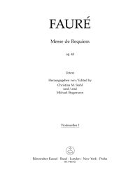 Requiem Op.48 (full orchestral version 1900) (Cello I)