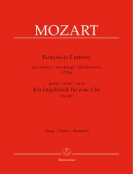 Fantasia in F minor for Strings (K.608) (Set of Parts)