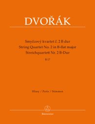 String Quartet No.2 in B-flat major B 17 (Parts)