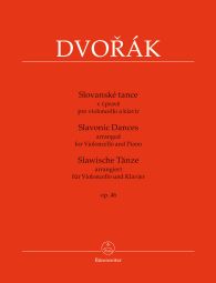 Slavonic Dances Op.46 arranged for Violoncello & Piano
