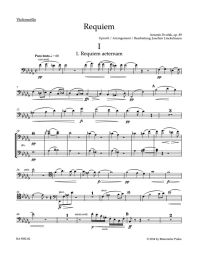 Requiem Op.89 (B.165) (Chamber version) (Cello)