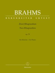 Two Rhapsodies for Piano Op.79