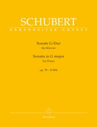 Piano Sonata in G major Op.78 D 894