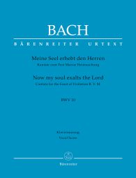 Cantata No.10: Meine Seel erhebt den Herren (BWV 10) Vocal Score