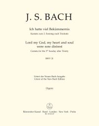 Cantata No.21: Ich hatte viel Bekuemmernis (BWV 21) (Organ)