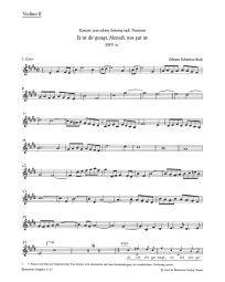 Cantata No.45: Es ist dir gesagt, Mensch, was gut ist (BWV 45) (Violin II)