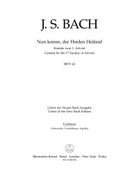 Cantata No.62: Nun komm, der Heiden Heiland (BWV 62) (Cello/Bass)