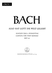 Cantata No.68: Also hat Gott die Welt geliebt (BWV 68) (Wind Set)
