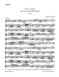 Cantata No.68: Also hat Gott die Welt geliebt (BWV 68) (Violin I)