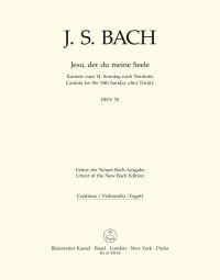 Cantata No.78 Jesu, der du meine Seele (BWV 78) (Cello/Bass)