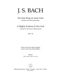 Cantata No.80 Ein feste Burg ist unser Gott (BWV 80) (Wind Set)