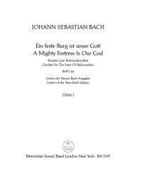 Cantata No.80 Ein feste Burg ist unser Gott (BWV 80) (Violin I)