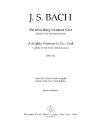 Cantata No.80 Ein feste Burg ist unser Gott (BWV 80) (Cello/Bass)