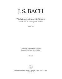 Cantata No.140 Wachet auf, ruft uns die Stimme (BWV 140) (Wind Set)