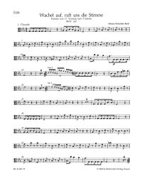 Cantata No.140 Wachet auf, ruft uns die Stimme (BWV 140) (Viola)