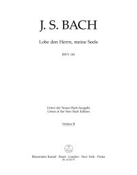 Cantata No.143 Lobe den Herrn, meine Seele (BWV 143) (Violin II)