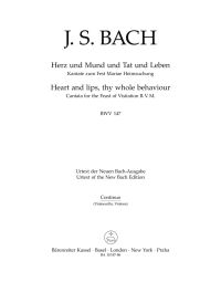 Cantata No.147 Herz und Mund und Tat und Leben (BWV 147) (Cello/Bass)