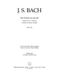 Cantata No.158 Der Friede sei mit dir (BWV 158) (Violin/Flute)
