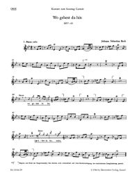Cantata No.166 Wo gehest du hin? (BWV 166) (Oboe)