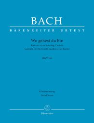 Cantata No.166 Wo gehest du hin? (BWV 166) (Vocal Score)