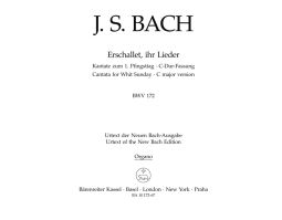 Cantata No.172 Erschallet, ihr Lieder (BWV 172) (Organ)