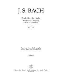 Cantata No.172 Erschallet, ihr Lieder (BWV 172) (Violin I)