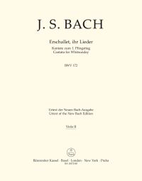 Cantata No.172 Erschallet, ihr Lieder (BWV 172) (Viola II)