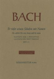 Cantata No.175 Er rufet seinen Schafen mit Namen (BWV 175) (Vocal Score)