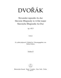 Slavonic Rhapsody No.3 in A-flat major Op.45 (Violin II)