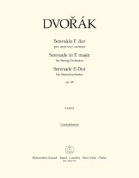 Serenade for String Orchestra in E major Op.22 (Double Bass)