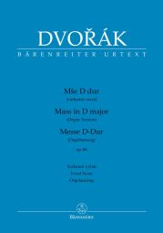 Mass in D major Op.86 Organ Version (Vocal Score)