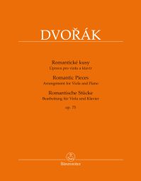 Romantic Pieces Op.75 arranged for Viola and Piano
