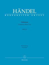 Solomon (HWV 67) (Vocal Score)