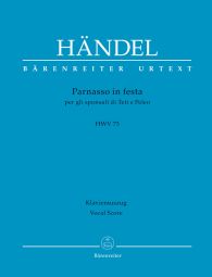 Parnasso in festa per gli sponsali di Teti e Peleo (HWV 73) (Vocal Score)