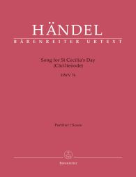 Song for St Cecilia´s Day (HWV 76) (Full Score, paperback)