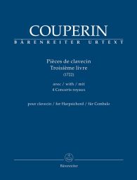 Pièces de clavecin for Harpsichord Book 3 - 1722