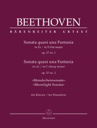 Piano Sonatas in E-flat major Op.27/1 & in C-sharp minor (Moonlight) Op.27/2